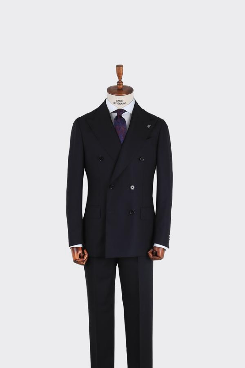 Milano Kruvaze Takım Elbise - Lacivert
