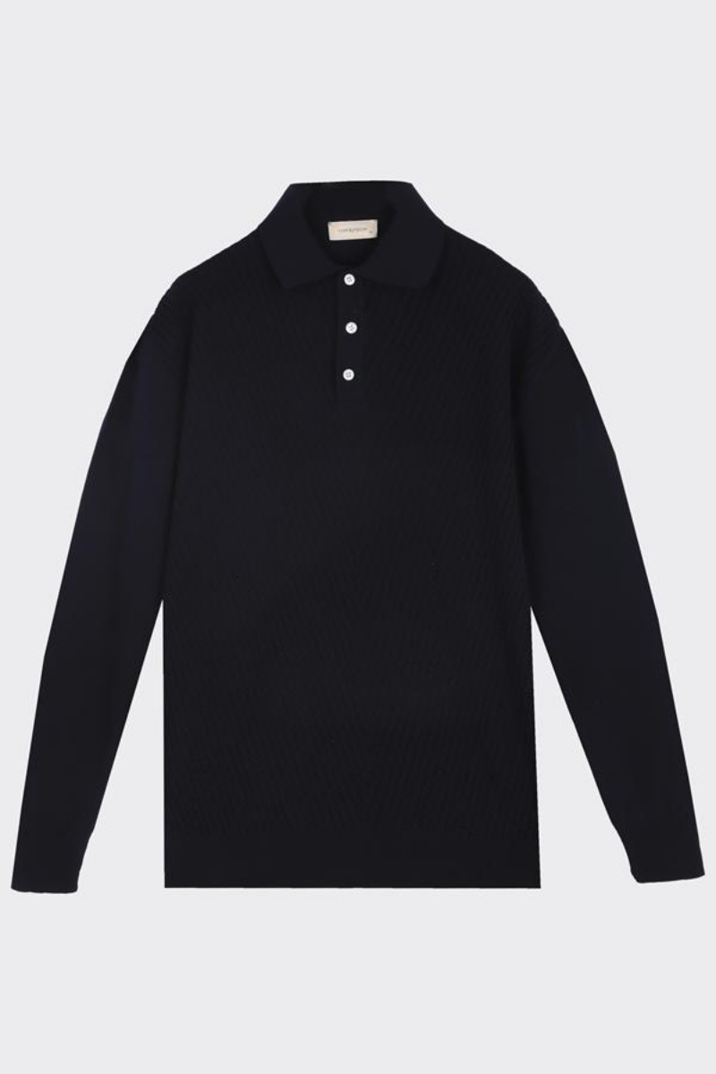 Wınd Polo Yaka Triko - Lacivert