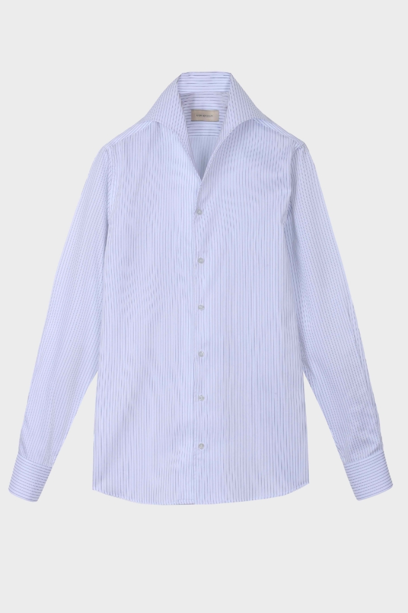 Messina Americano Yaka Gömlek - Lacivert